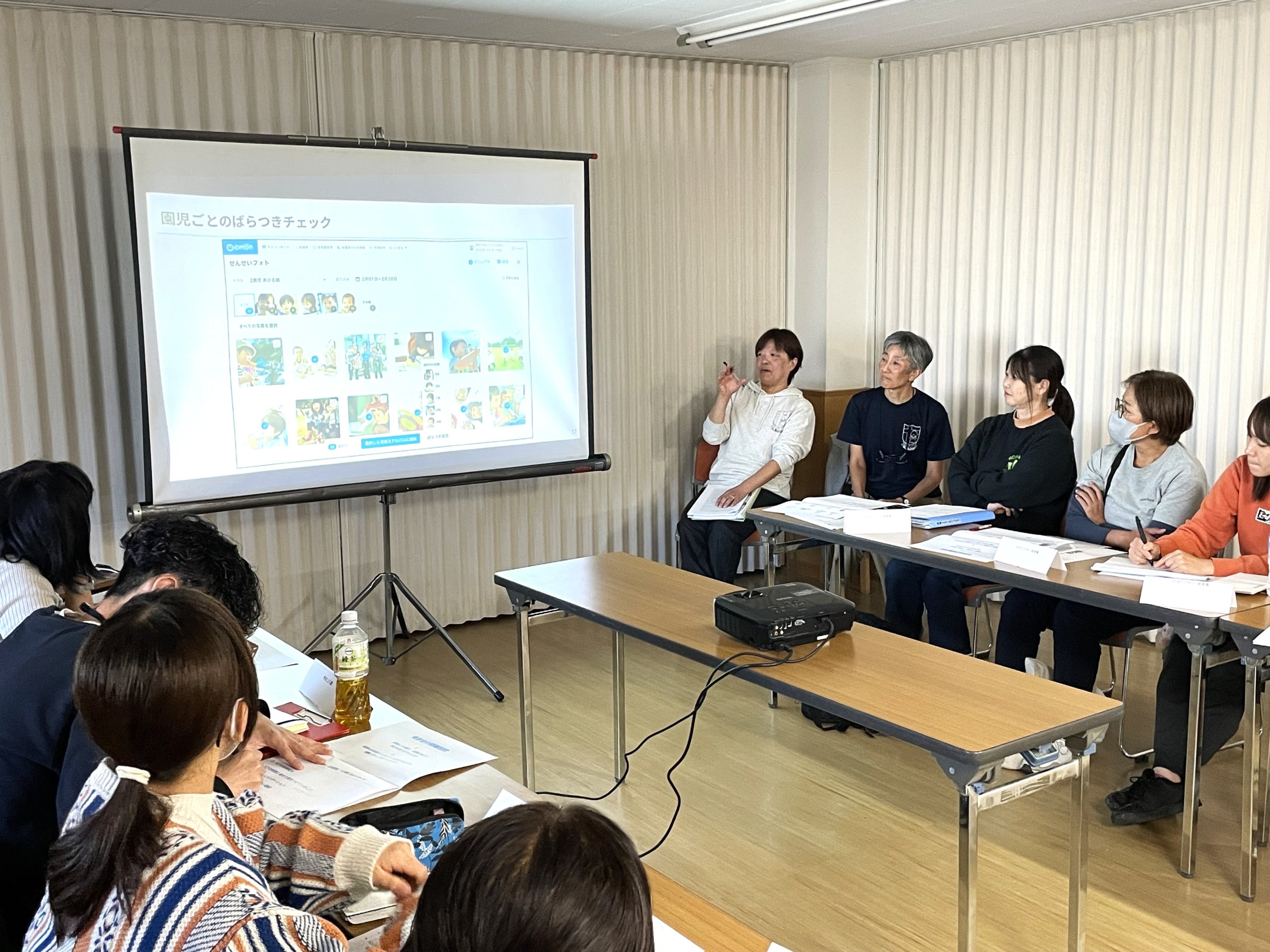 【こども家庭庁 保育ICTラボ事業】 大阪府豊中市・聖ミカエル保育園で「保育AI」を用いた事例共有会を実施